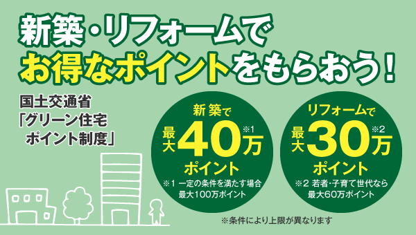 グリーン住宅ポイント