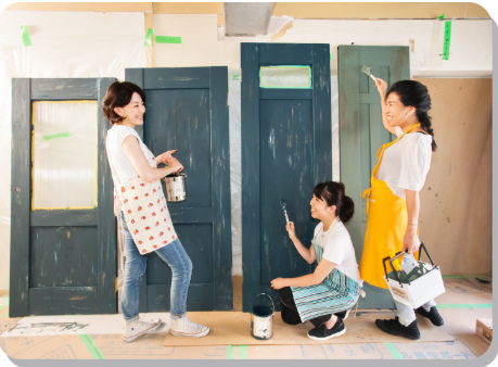 好きな色に染めよう！PanasonicドアもOK！塗装できる建具で叶える、理想の住まい