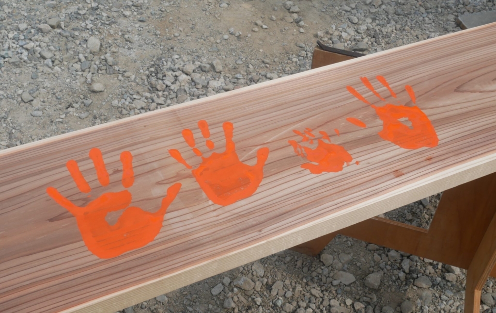 【シリーズ第２弾】注文住宅だからこそ、上棟式より【手形式】。MyDesignがご家族の「今」と「家への想い」を刻みます