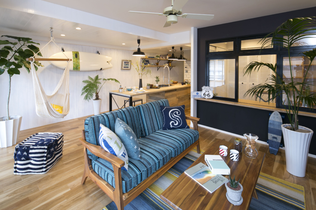 憧れの西海岸を我が家に。カリフォルニア風リノベーションで叶える「開放感」と「自分らしさ」